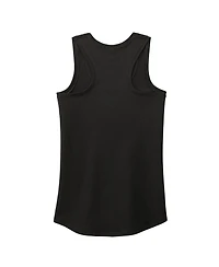 Women's Joe Gibbs Racing Team Collection Heather Black Ty Gibbs Racer Back Tank Top
