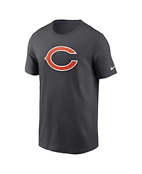 Men's Nike Anthracite Chicago Bears Logo Essential T-shirt