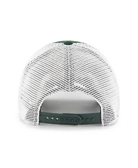 Men's '47 Brand Green, White Green Bay Packers Highline Clean Up Trucker Snapback Hat