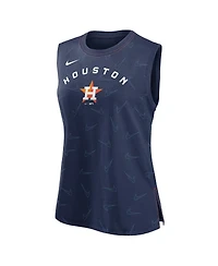 Women's Nike Navy Houston Astros Muscle Play Tank Top