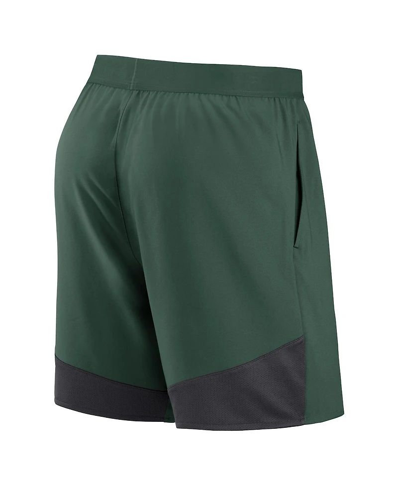 Men's Nike Green Green Bay Packers Stretch Performance Shorts
