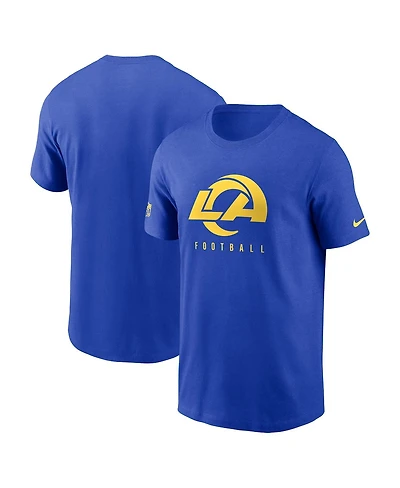 Men's Nike Royal Los Angeles Rams Sideline Performance T-shirt