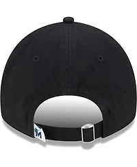 Little Boys and Girls New Era Black Miami Marlins Team 9TWENTY Adjustable Hat