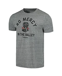 Men's Contenders Clothing Heather Gray Cobra Kai No Mercy The Valley T-shirt
