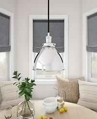 Hudson & Canal Madison 8" Metal Shade Wide Pendant