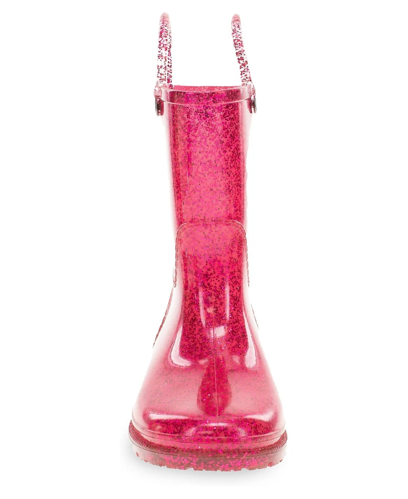 Toddler & Little Girl's Glitter Rain Boot