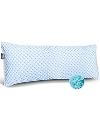 Nestl Memory Foam Gel Infused Reversible Cooling Body Pillow