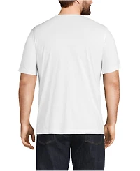 Lands' End Men's Big & Tall Short Sleeve Supima Tee