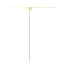 Diamond Mary Pendant Necklace (1/10 ct. t.w.) in 14k Gold-Plated Sterling Silver, 16" + 4" extender