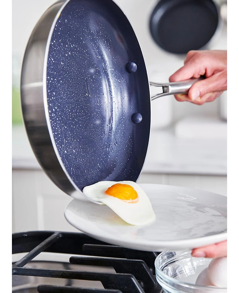 Blue Diamond Stainless Steel Clad Pro 10 Piece Cookware Set