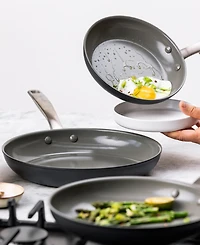 GreenPan Chatham Hard Anodized 3 Piece Frying Pan Set
