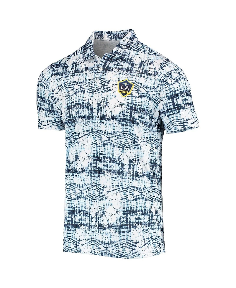 Men's Antigua Navy La Galaxy Vivid Polo Shirt