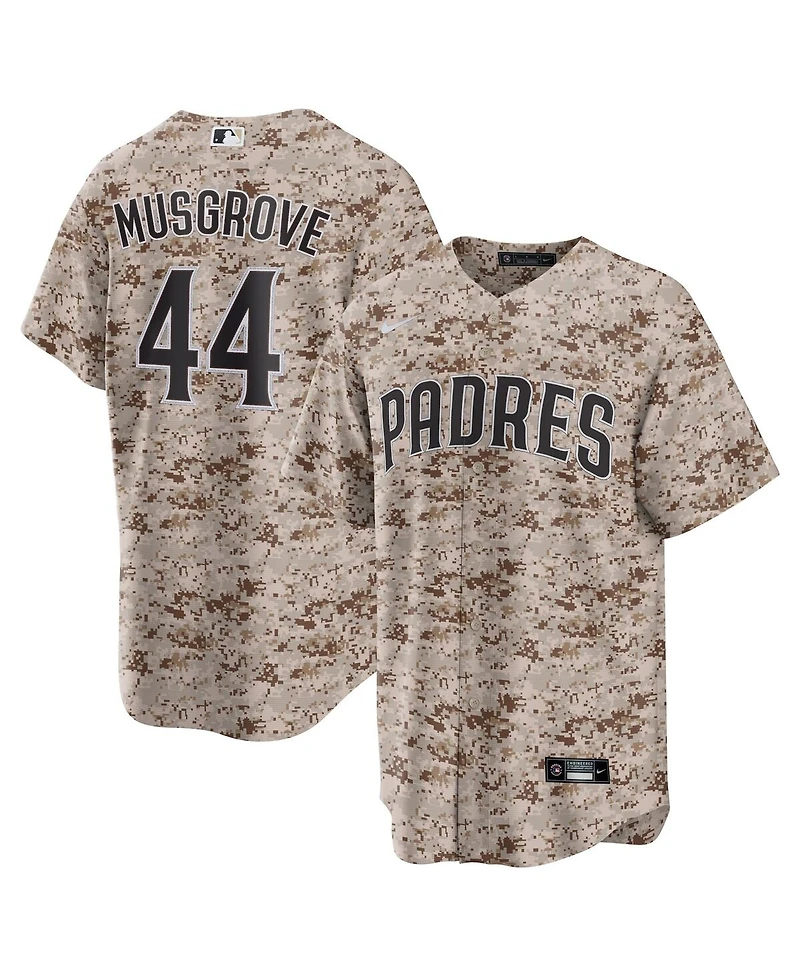 Men's Nike Joe Musgrove Camo San Diego Padres Usmc Alternate Replica Player Jersey