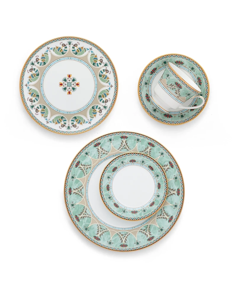 Noritake Serene Garden 5 Piece Place Setting Set