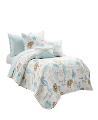 Lush Decor Harbor Life 5-Piece Quilt, Twin/Twin Xl