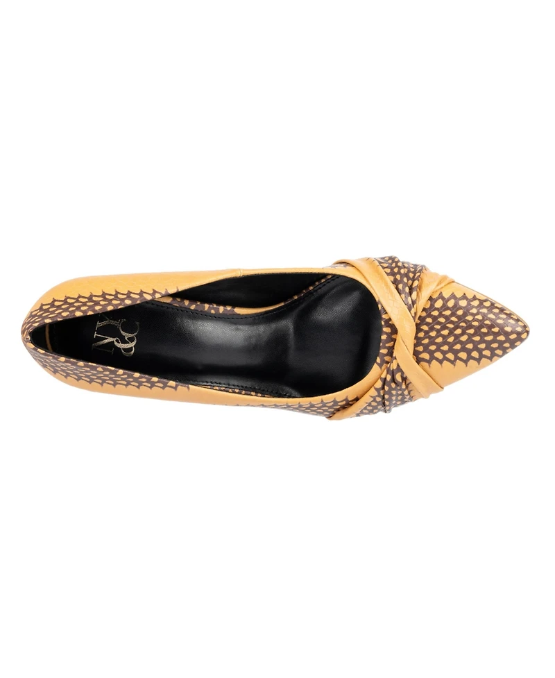 New York & Company Women's Monique- Knotted Pointy High Heels Pumps