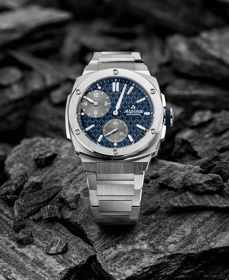 Alpina Men's Swiss Automatic Alpiner Extreme Regulator Stainless Steel Bracelet Watch 41mm