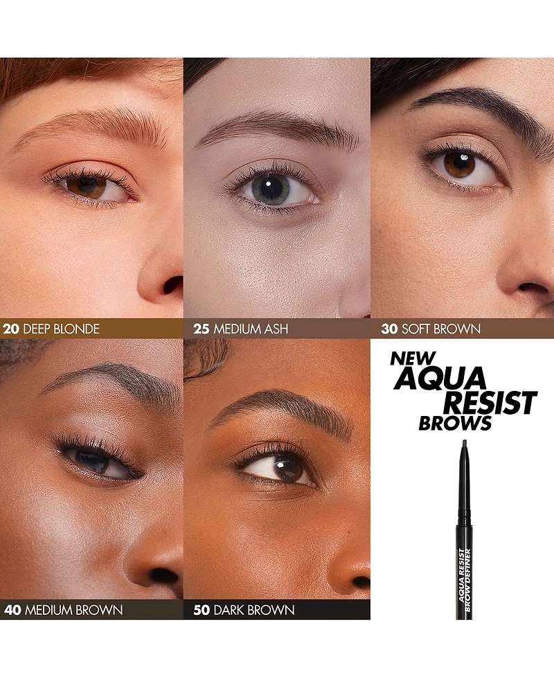 Make Up For Ever Aqua Resist Brow Filler Waterproof Eyebrow Pencil