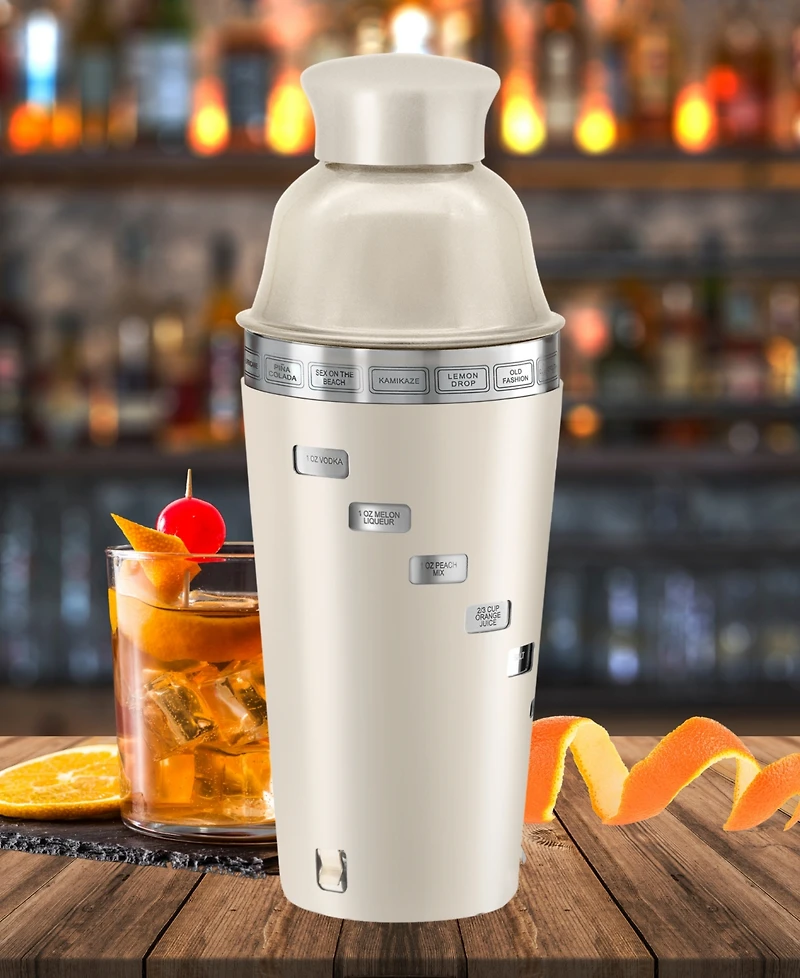 Oggi Dial-a-Drink 15 Recipe 1 Litre Cocktail Shaker