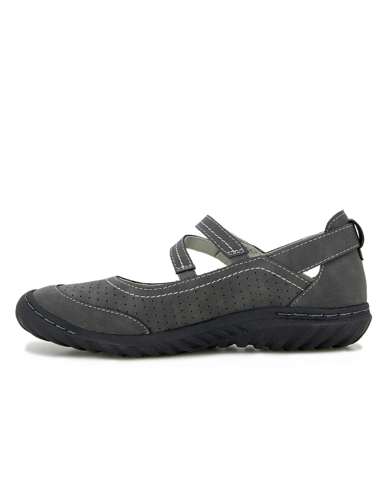 Jbu Women's Fawn Casual Flat Mary Jane Shoe