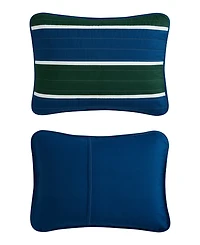 Nautica Knots Cove Cotton Reversible 3 Piece Quilt Set, Full/Queen