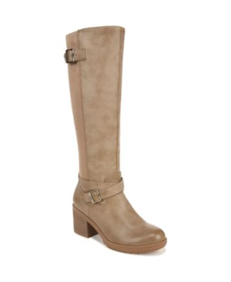Dr. Scholls Womens Prairie Zip Tall Boots