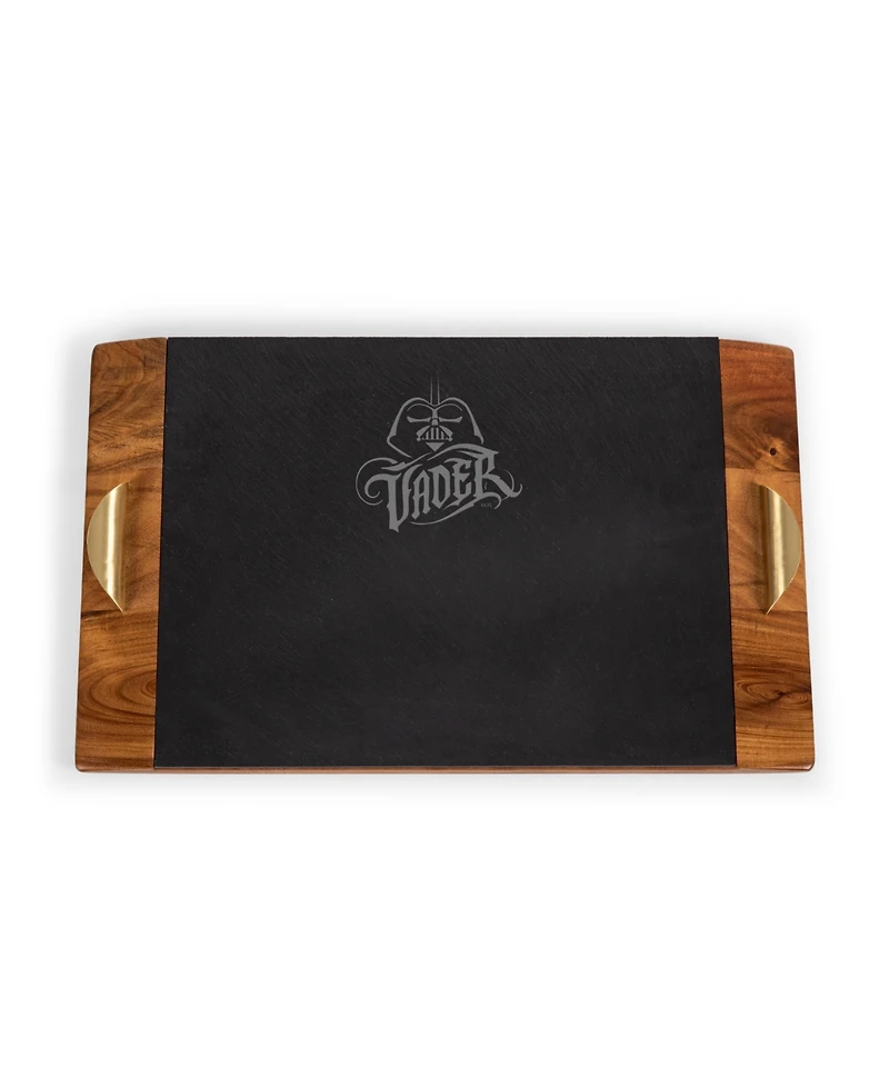 Star Wars Darth Vader Covina Acacia and Slate Charcuterie Board