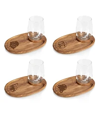 Star Wars Dark Side Wine Appetizer Plate Set of 4