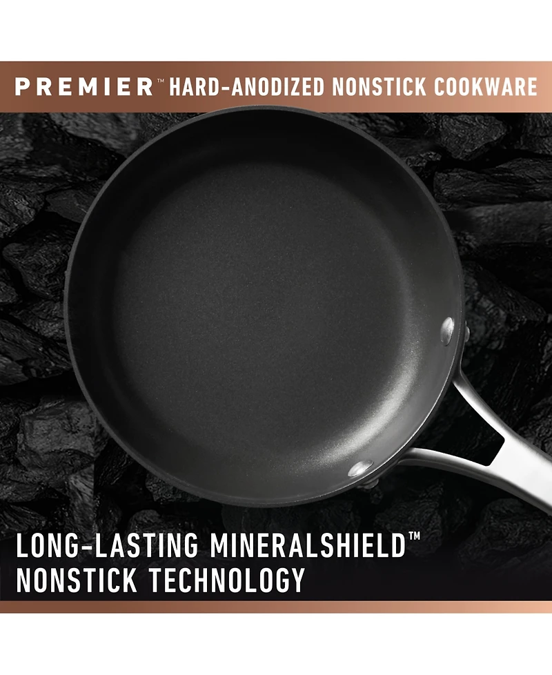 Calphalon Premier Hard-Anodized Nonstick 10" and 12" Frying Pans Set