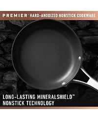Calphalon Premier Hard-Anodized Nonstick 10" and 12" Frying Pans Set