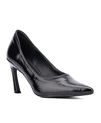 Women's Kailynn- Pointy Textured Pump Heels