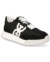 Sam Edelman Women's Langley Emblem Lace-Up Trainer Sneakers