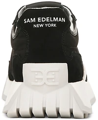 Sam Edelman Women's Langley Emblem Lace-Up Trainer Sneakers