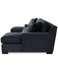 Marristin 146" 3-Pc. Fabric Double Chaise Sectional, Created for Macy's