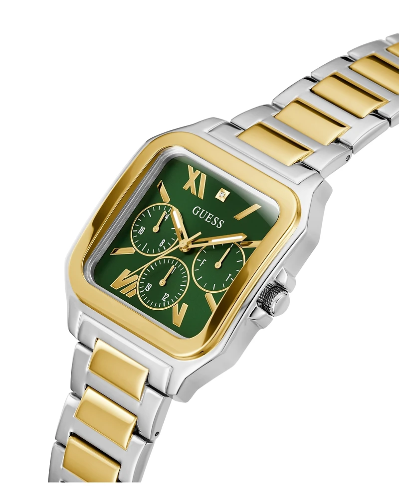 Guess Men's Multi-Function Two-Tone Stainless Steel Watch 42mm
