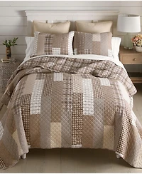 Donna Sharp Highland Plaid Reversible 3-Piece Quilt Set, King