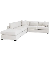 Nightford 143" 4-Pc. Fabric L Sectional, Created for Macy's