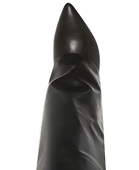 Madden Girl Evander Fold-Over Cuffed Knee High Wedge Dress Boots