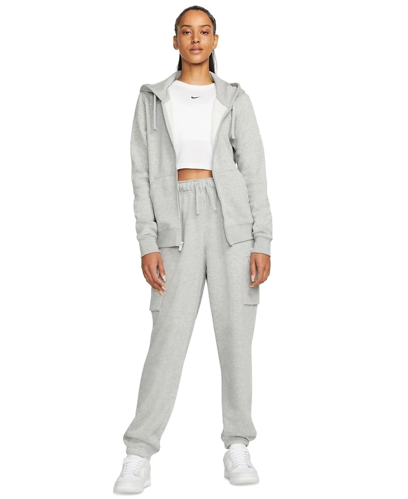 Nike Women's Sportswear Club Fleece Full-Zip Hoodie