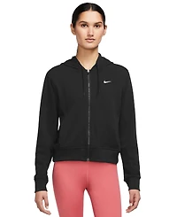 Nike Women's Dri-fit One French Terry Full-Zip Hoodie