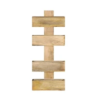 Magazine Wall Rack 11.8"x4.3"x28.3" Solid Mango Wood