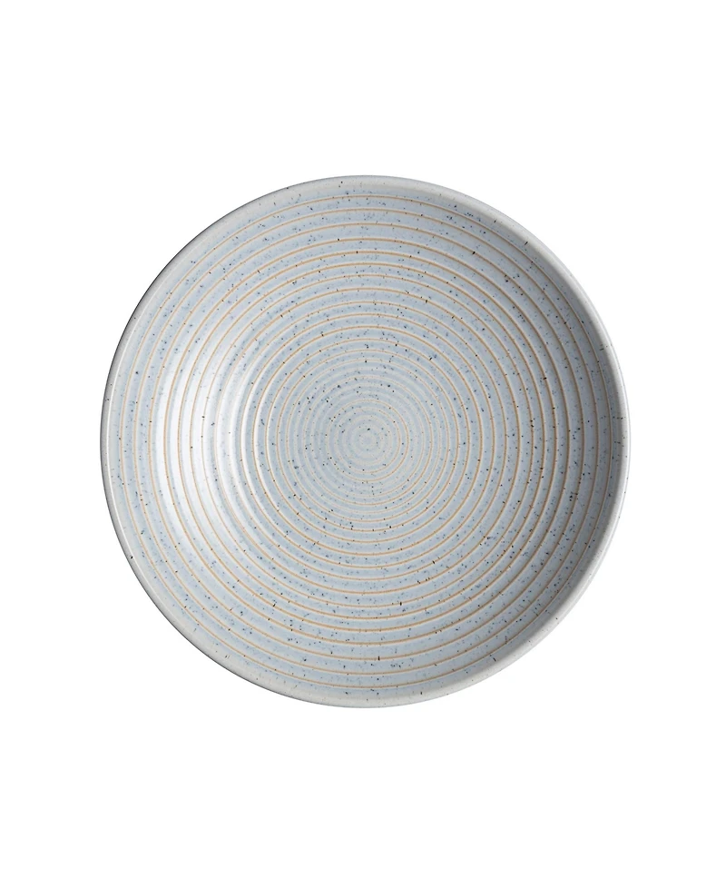 Denby Studio Blue Pebble Medium Ridged Bowl