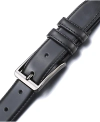 Gallery Seven Men's T-Back Traditional Leather Belt Pack of 2
