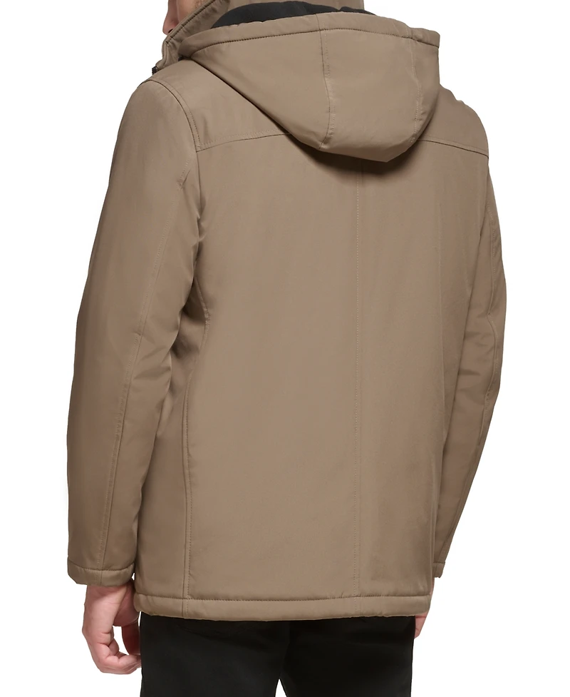Calvin Klein Men's Infinite Stretch Jacket With Polar Fleece Lined Bib