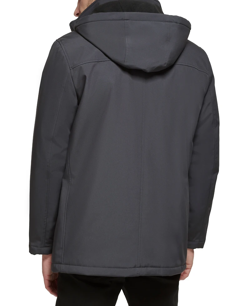 Calvin Klein Men's Infinite Stretch Jacket With Polar Fleece Lined Bib