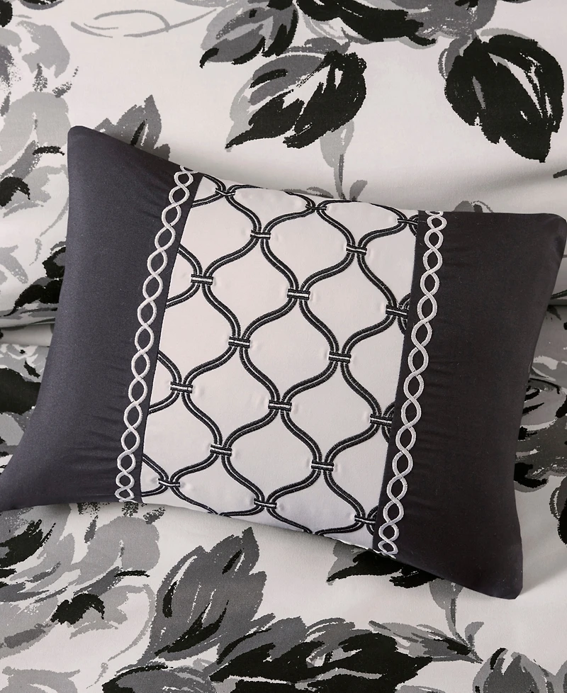 Intelligent Design Dorsey Floral 5-Pc. Comforter Set, King/California King