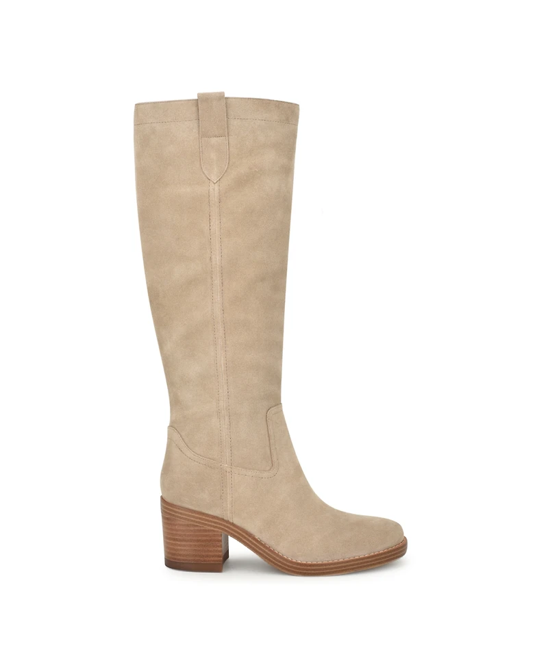 Nine West Women's Hecee Tall Block Heel Boots