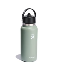 Hydro Flask oz Wide Mouth with Flex Straw Cap