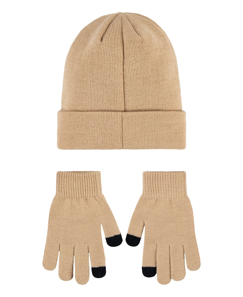 Jordan Big Boys Essentials Beanie and Gloves Set
