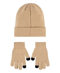 Jordan Big Boys Essentials Beanie and Gloves Set